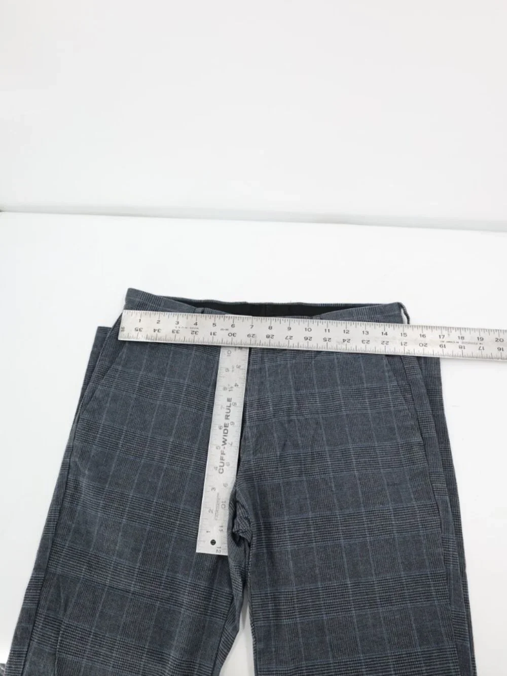 J Crew Pants Mens 29 Ludlow Cotton Flat Front Plaid Trouser Glen Plaid